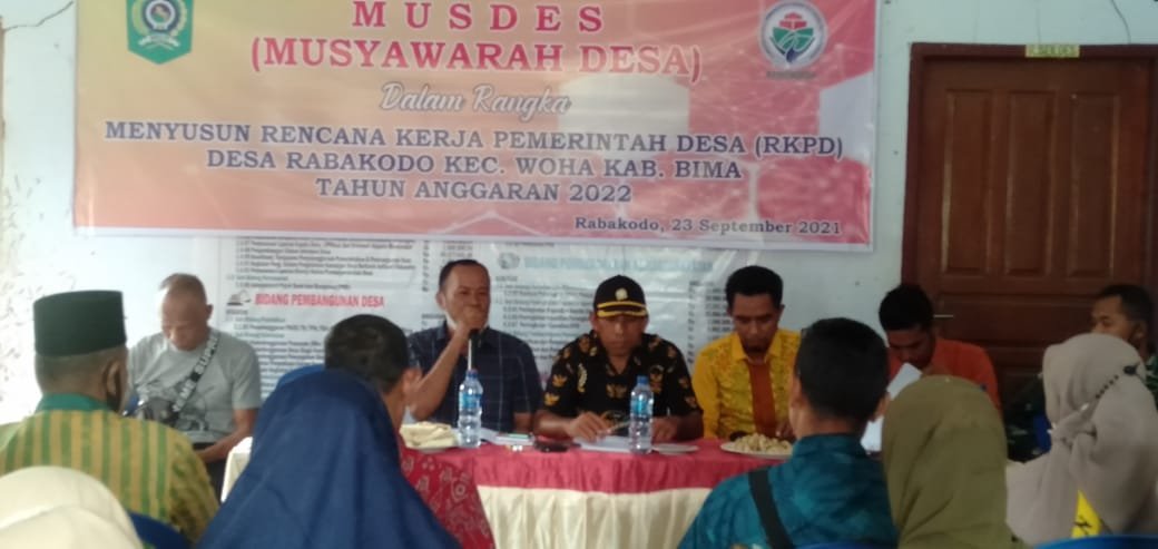 MUSDES PENYUSUNAN RENCANA KERJA PEMERINTAH DESA RABAKODO